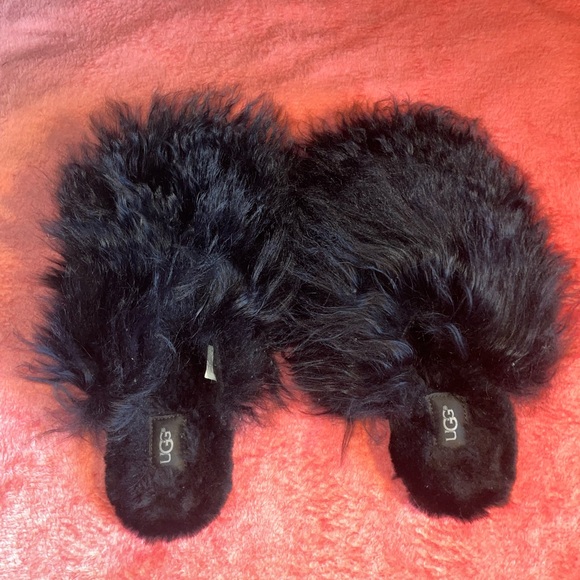 Ugg Fluff Momma Mongolian Clog Slipper 8 - Picture 8 of 11